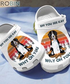 Eff You See Kay Crocs For Dog Love