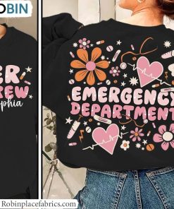 Emergency Room Nurse T Shirt, Cute Emergency Department Valentine Shirt Hoodie Emergency Room Nurse T Shirt, Cute Emergency Department Valentine Shirt Hoodie