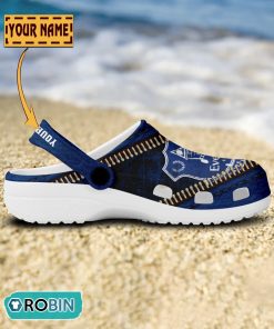 Everton F.C Leather Zip Design Crocs Shoes