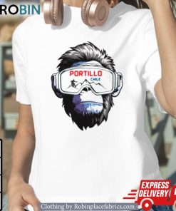 Face Monkey Ski Portillo Chile Shirt