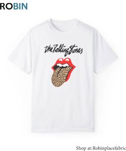 Fantastic Rolling Stones Leopard Pattern T Shirt , Cute The Rolling Stones Shirt Sweater Fantastic Rolling Stones Leopard Pattern T Shirt , Cute The Rolling Stones Shirt Sweater