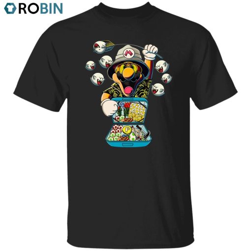 Fear and Loathing in Mushroom Kingdom Unisex Shirt, Hoodie, Sweatshirt Crewneck
