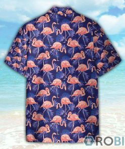 Flamingo Bird Tropical Flowers Hawaiian Shirt Flamingo Bird Tropical Flowers Hawaiian Shirt