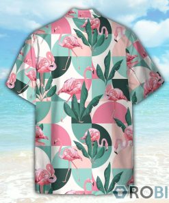 Flamingo Exotic Patchwork Patterns Hawaiian Shirt