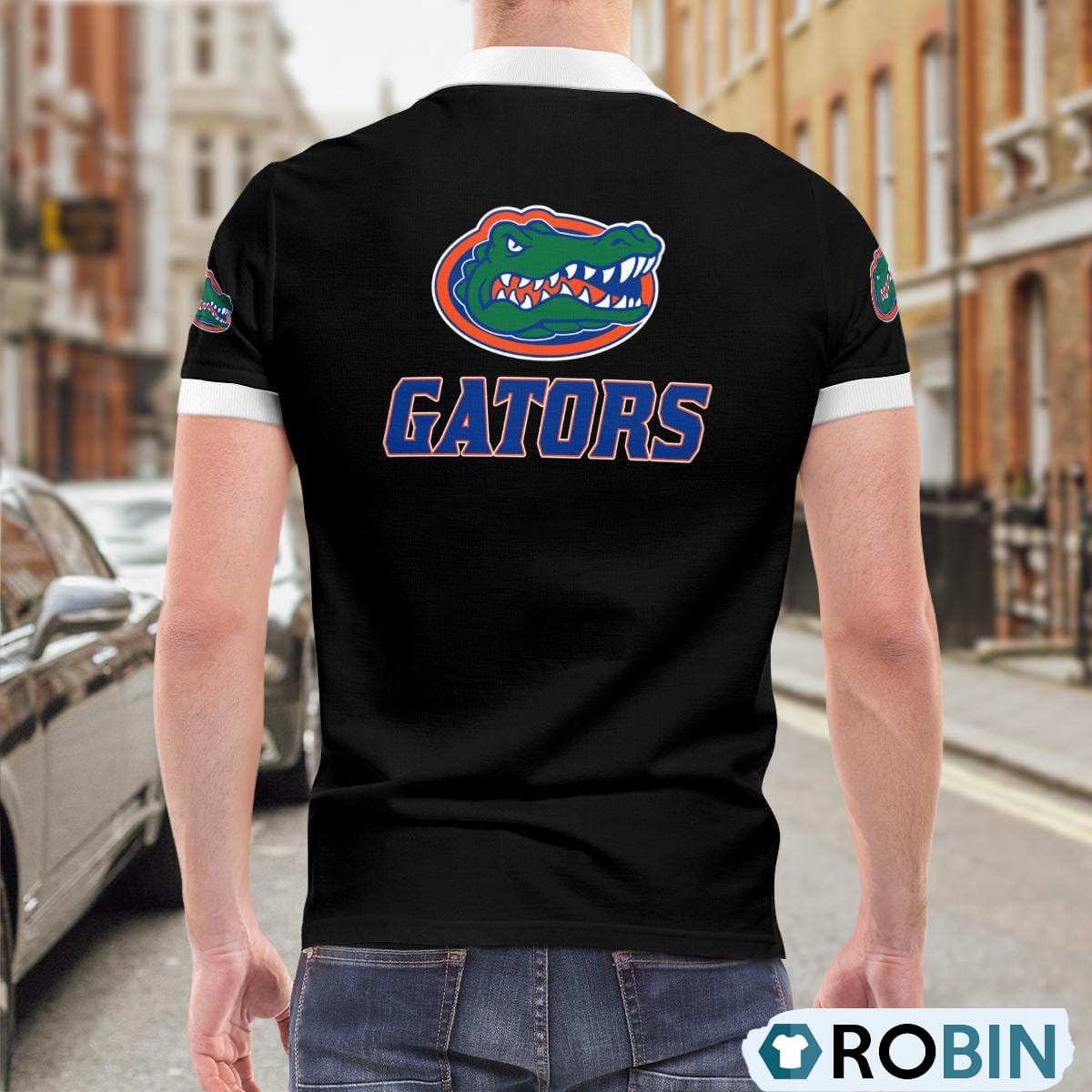 Florida Gators American Flag Polo Shirt, Florida Gators Fan Shirt