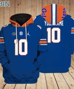 Florida Gators Logo Design Hoodie Custom Name and Number