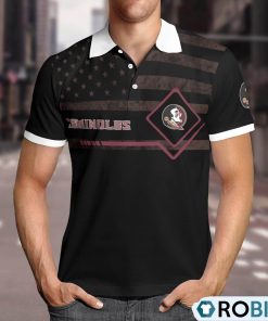 florida-state-seminoles-american-flag-polo-shirt