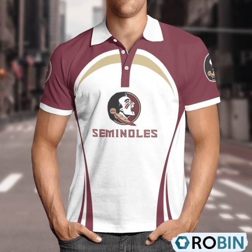 Florida State Seminoles Curve Casual Polo Shirt, Seminoles Gear