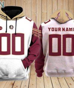 Florida State Seminoles football Hoodie Custom Name and Number Florida State Seminoles football Hoodie Custom Name and Number