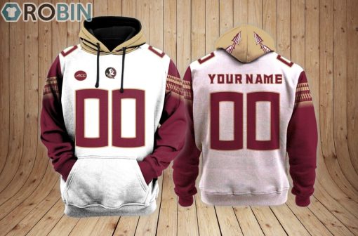 Florida State Seminoles football Hoodie Custom Name and Number