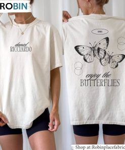 Formula One Sweatshirt , Daniel Ricciardo Enjoy The Butterfly Inspired Unisex Shirt