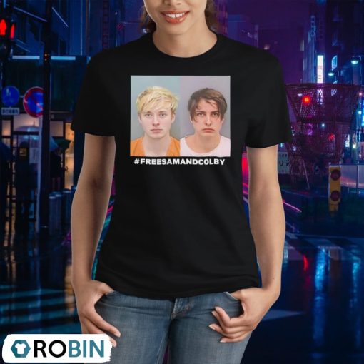 Free Sam And Cobly Mugshot Shirt