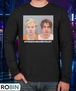 Free Sam And Cobly Mugshot Shirt Free Sam And Cobly Mugshot Shirt