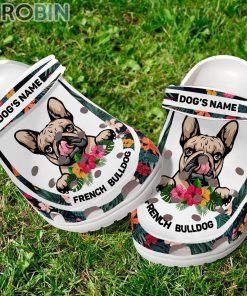 French Bull Dogs Custom Name Animals Crocs For Dog Love French Bull Dogs Custom Name Animals Crocs For Dog Love