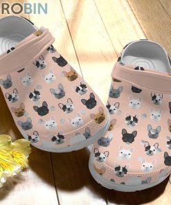 French Bulldog Lovely Face Crocs For Dog Love
