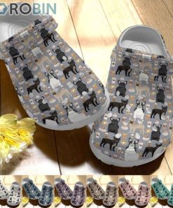 French Bulldog Whitesole French Bulldog And Coffee Crocs For Dog Love
