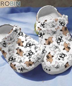 French Bulldogbulldog Cartoon Crocs For Dog Love