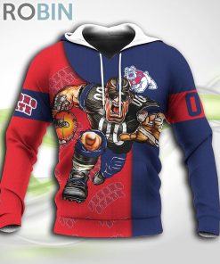 Fresno State Bulldogs NCAA Hoodie Football Go On