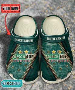 FRISCH AUF! Goppingen Leather Zip Design Crocs Shoes FRISCH AUF! Goppingen Leather Zip Design Crocs Shoes