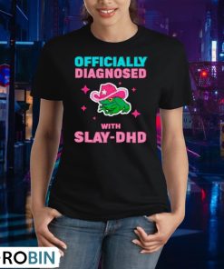 frog-officially-diagnosed-with-slay-dhd-shirt-2