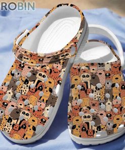 Funny Dogs Crocs For Dog Love