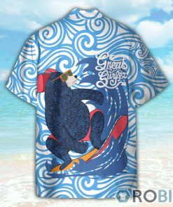 Funny Greart Surfer Surfing Bear Hawaiian Shirt Funny Greart Surfer Surfing Bear Hawaiian Shirt