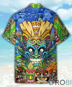 Funny Trendy Aloha Tiki Tiki Hawaiian Shirt