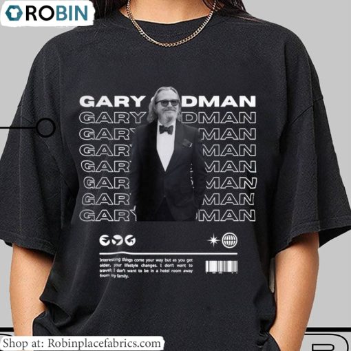 Gary Oldman Vintage Shirt, Funny Quotes Long Sleeve Unisex Hoodie