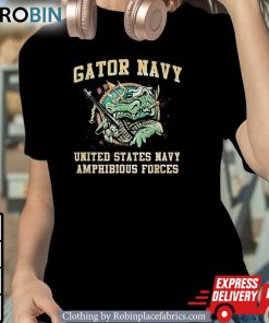 Gator Vavy United States Navy Amphibious Forces Shirt