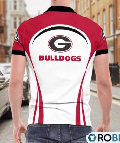 Georgia Bulldogs Curve Casual Polo Shirt, Bulldogs Shirt Georgia Bulldogs Curve Casual Polo Shirt, Bulldogs Shirt