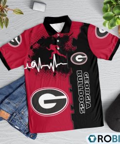 georgia-bulldogs-heartbeat-polo-shirt