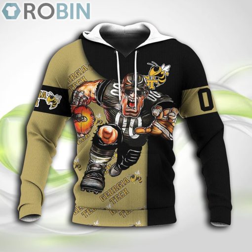 Georgia Tech Yellow Jackets NCAA Hoodie Football Go On