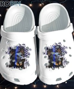 German Shepherd America Flag Crocs For Dog Love