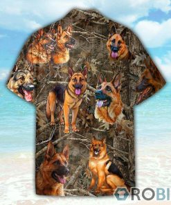 German Shepherd Button’s Up Shirts, Hawaiian Shirt