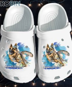 German Shepherd, German Shepherd Lover Crocs For Dog Love