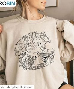 Ghibli Character T Shirt , Studio Ghibli Shirt Sweatshirt