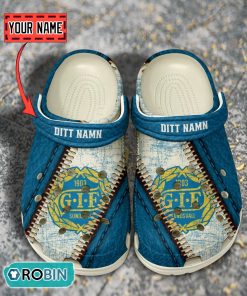 GIF Sundsvall Leather Zip Design Crocs Shoes