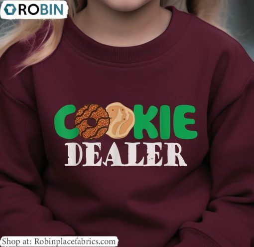 Girl Scout Youth Sweatshirt, Cookie Dealer Shirt Unisex Hoodie