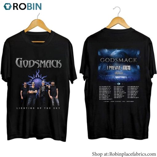 Godsmack Shirt, Godsmack 2023 Fall Tour Unisex Shirt