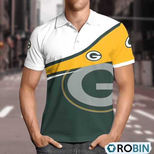Green Bay Packers Comprehensive Charm Polo Shirt, Green Bay Packers Fan Shirt for Sale