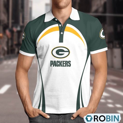 Green Bay Packers Curve Casual Polo Shirt, Green Bay Packers Merch