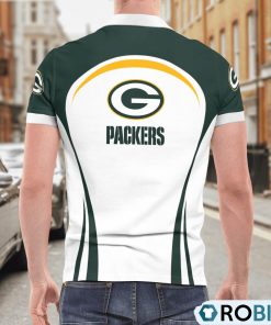 Green Bay Packers Curve Casual Polo Shirt, Green Bay Packers Merch