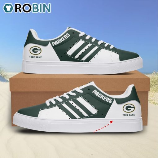 Green Bay Packers Custom Name Stan Smith Sneakers