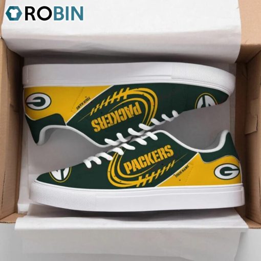 Green Bay Packers Football Design Personalized Stan Smith Sneakers