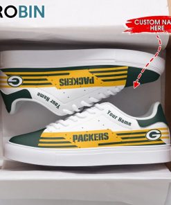 Green Bay Packers Football Personalized Stan Smith Sneakers Green Bay Packers Football Personalized Stan Smith Sneakers