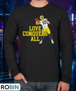 Green Bay Packers Jordan Love Conquers All Shirt