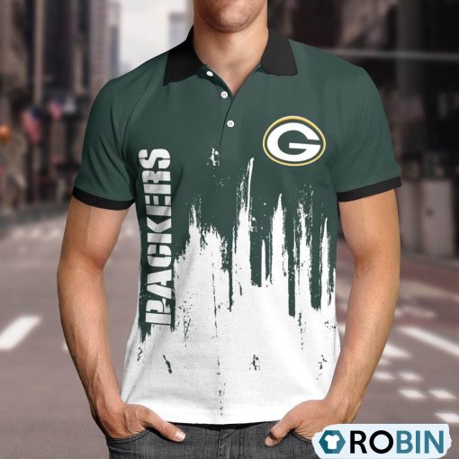 Green Bay Packers Lockup Victory Polo Shirt, Green Bay Packers Gifts for Fans