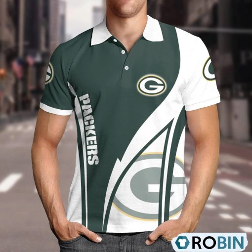Green Bay Packers Magic Team Logo Polo Shirt, Packers Merch