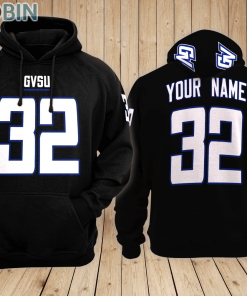 GVSU Football Hoodie Custom Name and Number