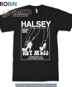 Halsey Hot Mess Unisex Shirt, Halsey Music Shirt, Halsey Tour Merch